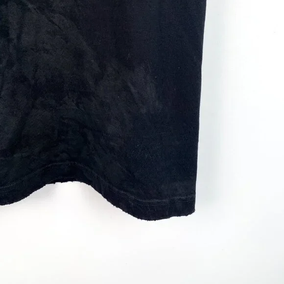 Balenciaga 2022 Black cotton crewneck short-sleeve T-shirt